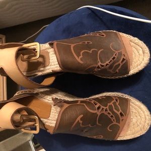 Chloe wedged sandals